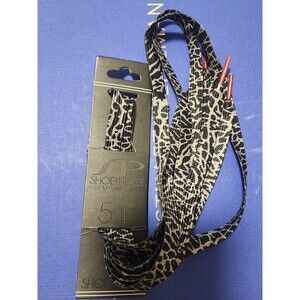 Shoe Palace Custom Shoe Laces Black Grey 54"